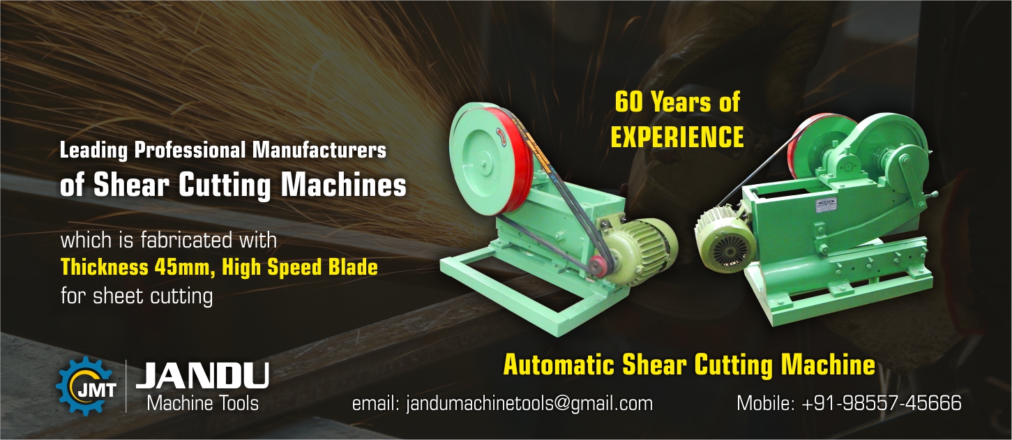 Automatic Power Operting Sheering Machine Manufacturer